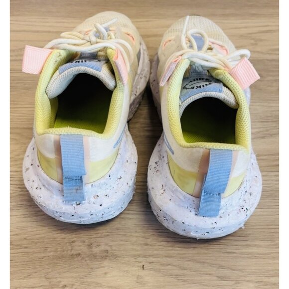 Nike Crater Impact Womens Size 8.5 Yellow Volt Athletic Running Shoes Sneakers - Picture 3 of 6